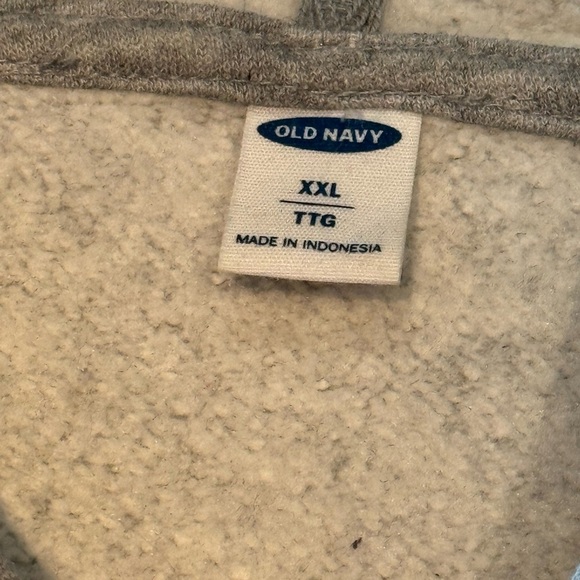 Grey old navy hoodie - Picture 3 of 7